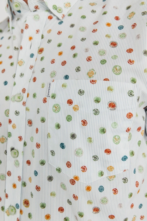 State of Art shirt ss striped po